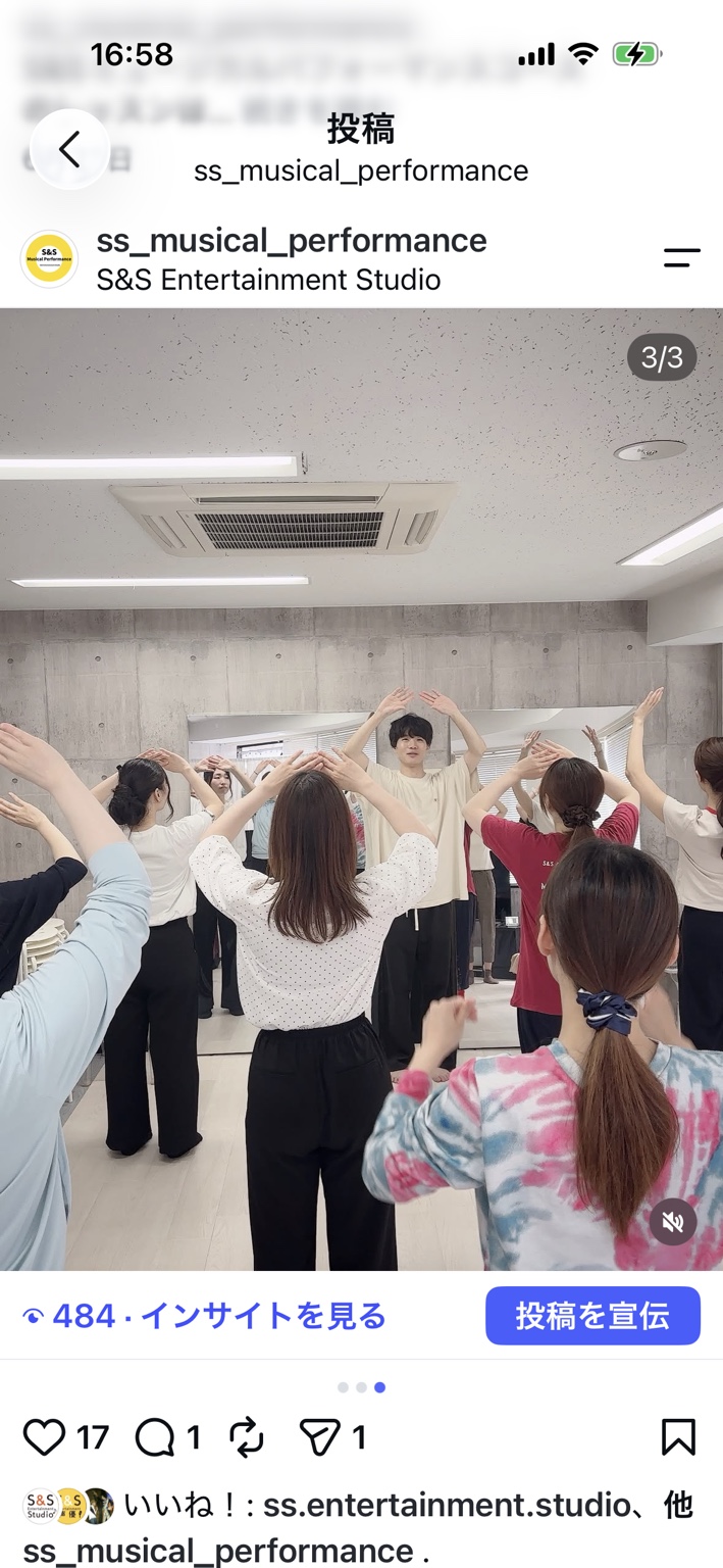 実際のダンス指導風景
